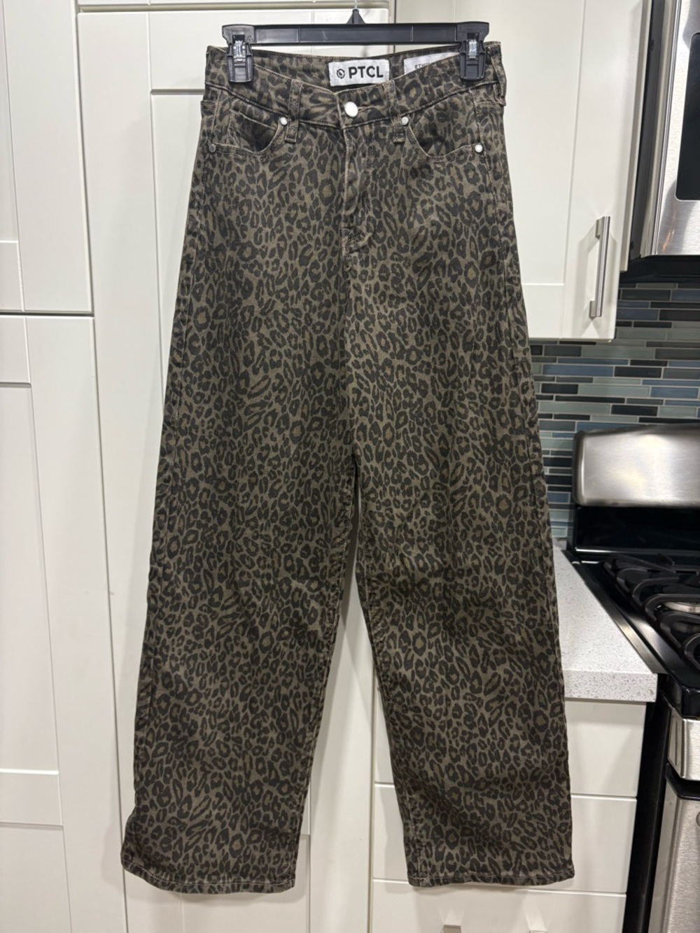 PTCL leopard print jeans - Picture 3 of 8